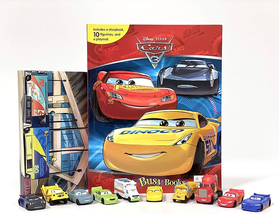 DISNEY CARS 3 MY BUSY BOOK